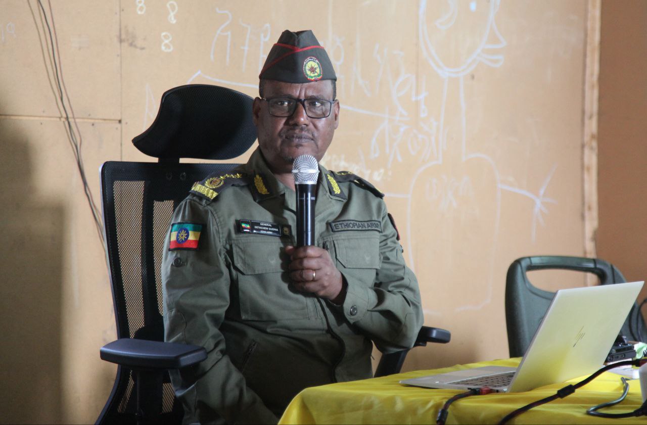 Read more about the article በማያቋርጥ የስልጠና ሂደት ያለፈ መሪ ድል አድራጊነት የዘወትር ተግባሩ ነው- ጀኔራል ጌታቸው ጉዲና