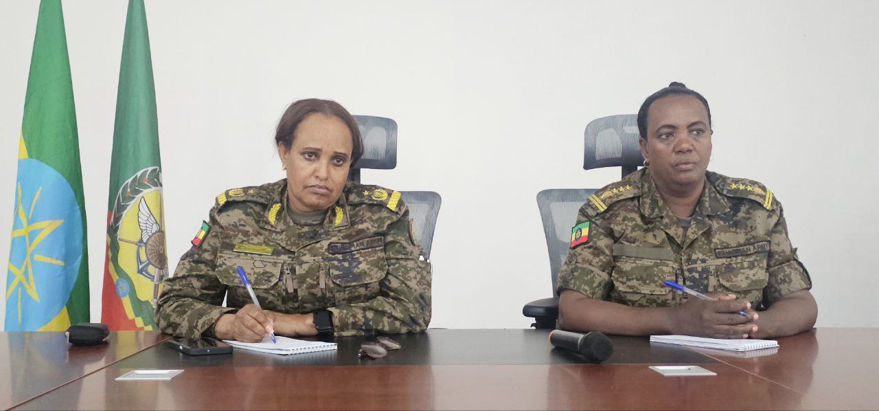 Read more about the article ሴት የሠራዊት አባላት በአመራር ሰጪነታቸው ብቁ መሆን እንዳለባቸው ተገለፀ።