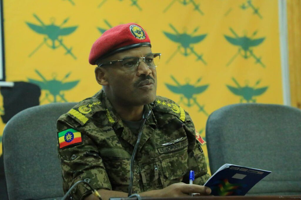 Read more about the article አመራር በትንሽ ኪሳራ ትልቅ ድል ማስመዝገብ የሚችለው ራሱን በማብቃት ዘመናዊ ሠራዊት ሲገነባ ነው። ሌተናል ጄኔራል ሹማ አብደታ