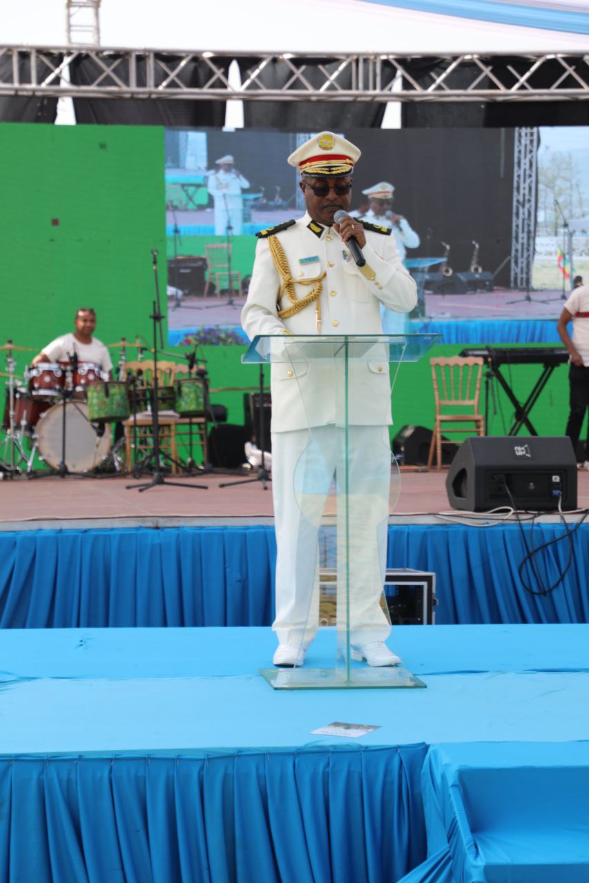 Read more about the article የኢትዮጵያ የባህር ሀይል የሚሰጠውን ግዳጅ ለመወጣት የሚያስችል ሁለንተናዊ ቁመና ላይ ይገኛል።     ቫይስ አድሚራል ክንዱ ገዙ