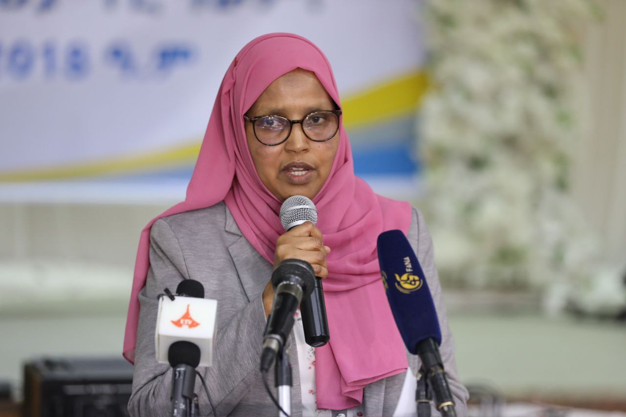 Read more about the article አንድ ሆነን በአድዋ እንዳስመዘገበነው ድል በጋራ ሆነን የአክሲዮን ማህበራችንን ስኬት እናረጋግጥ፦    ክብርት ኢንጂነር አይሻ መሃመድ